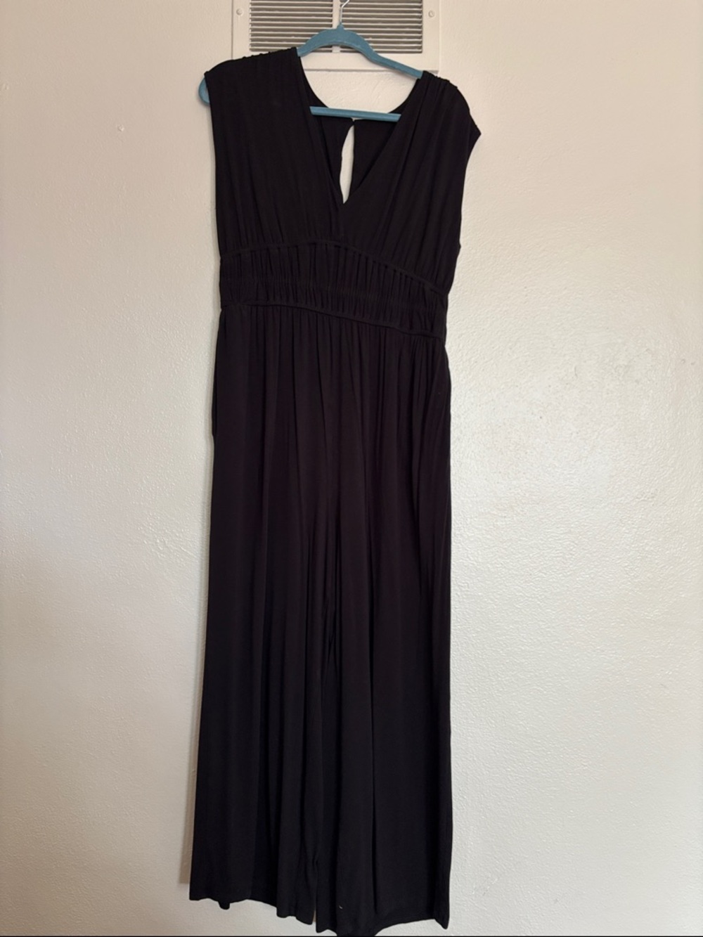 Old Navy Black V-Neck Jumpsuit